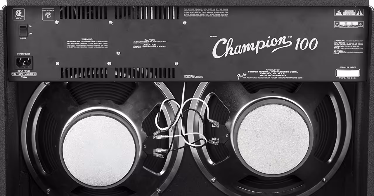 fender champion 100 guitar amplifier