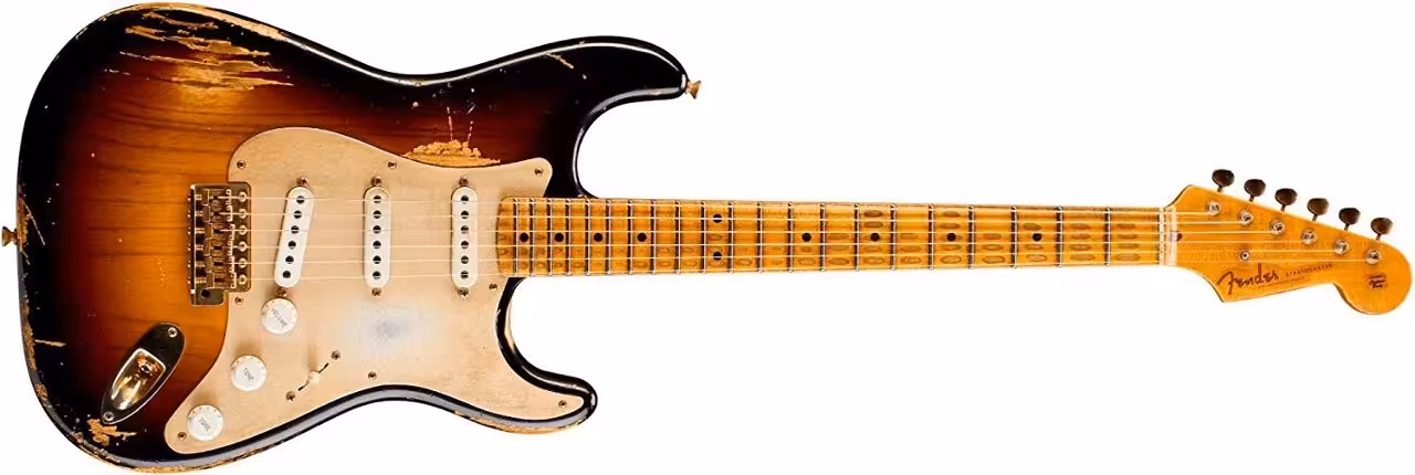 fender custom shop 1954 heavy relic stratocaster