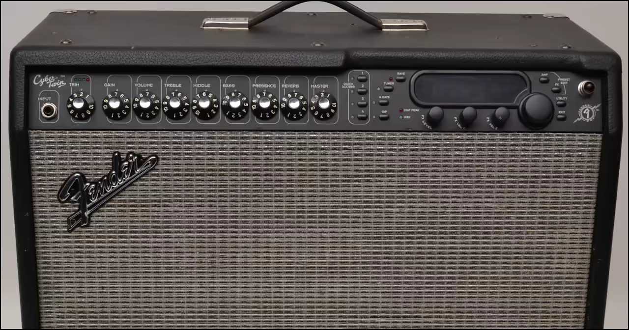 fender cyber twin guitar amplifier