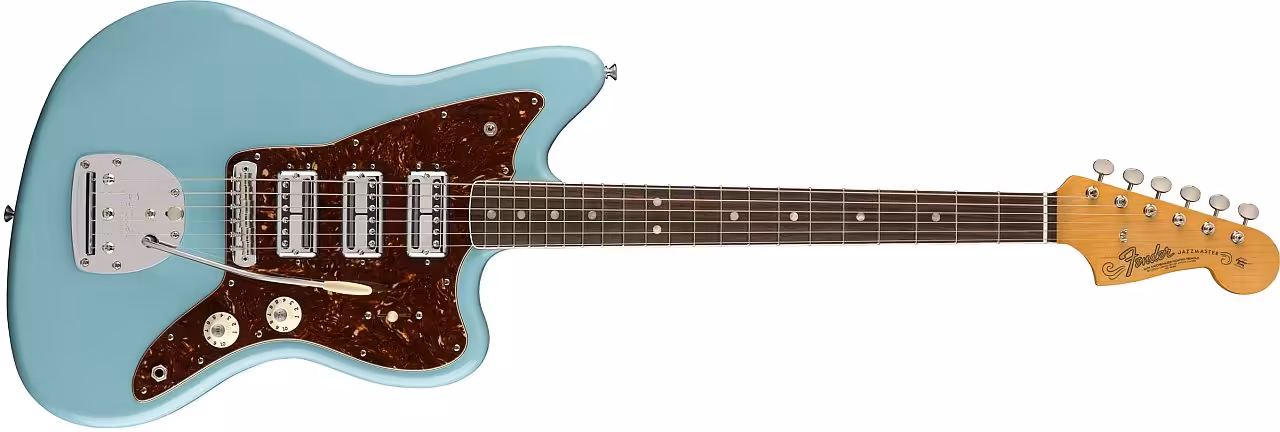 fender 60th anniversary triple jazzmaster electric guitar