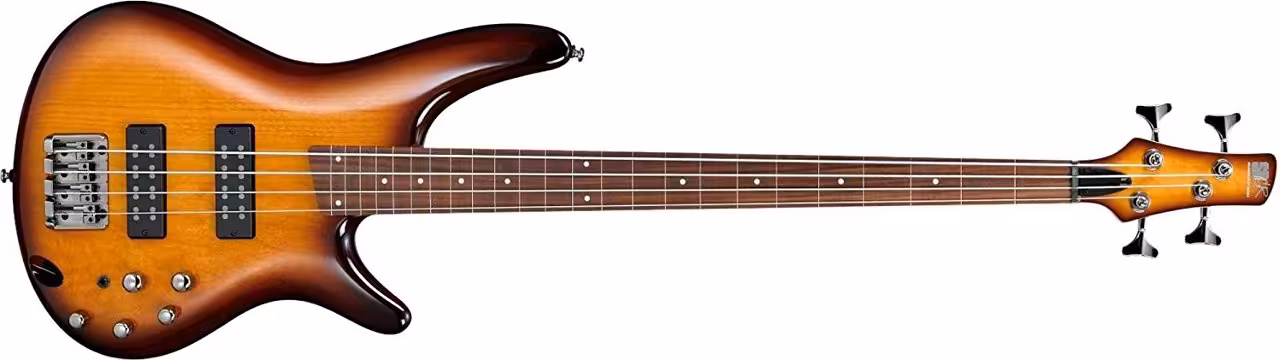 ibanez sr370e fretless electric bass guitar