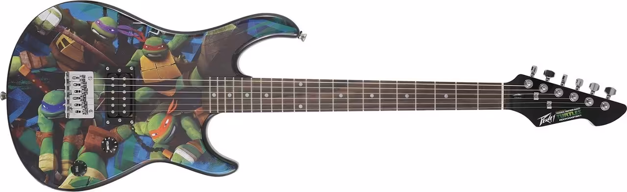 peavey teenage mutant ninja turtles rockmaster electric guitar