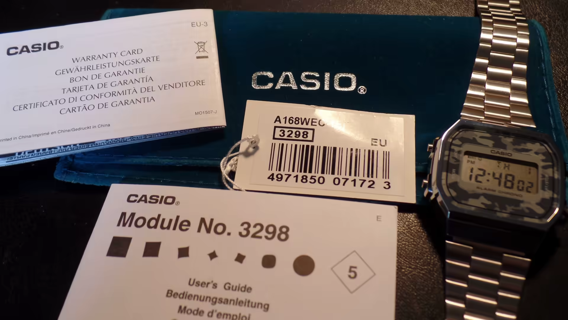 casio a168wec watch