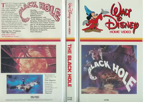 disney the black hole vhs