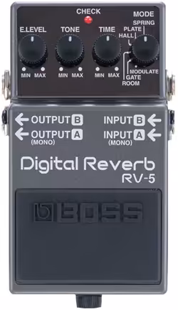 BOSS RV-5 guitar reverb pedal