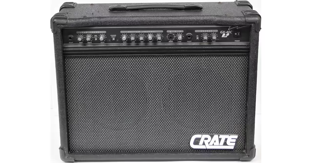 crate gx40 guitar amplifier