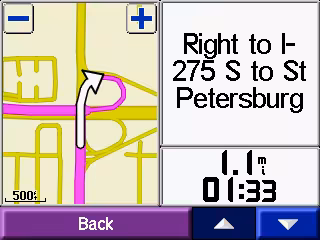 garmin streetpilot c340 house arrival