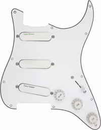 Lace Sensor Emerald Silver Purple prewired guitar pick guard