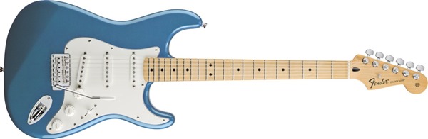Fender Standard Stratocaster, Maple Fretboard - Lake Placid Blue