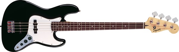 Squier by Fender Affinity Jazz Bass, Black