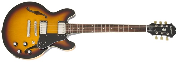 Epiphone ES-339 Semi Hollow body Electric Guitar, Vintage Sunburst