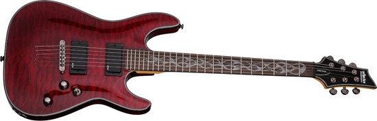 Schecter Damien Special Electric Guitar - Crimson Red