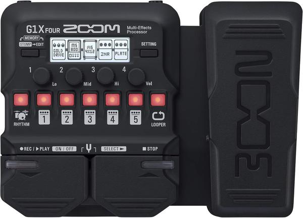 zoom g1x four guitar effects processor