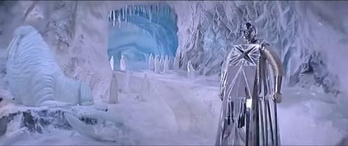 logan's run silver ice robot