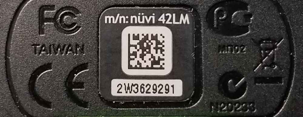 garmin nuvi model name