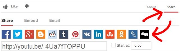 share buttons