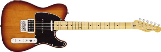Fender Modern Player Tele® Plus  Electric Guitar, Honey Burst, Maple Fretboard