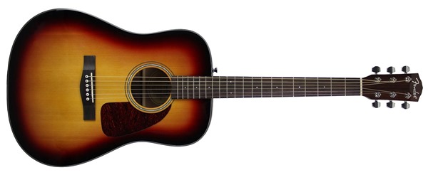 Fender CD-140S Dreadnought Acoustic Guitar - Sunburst