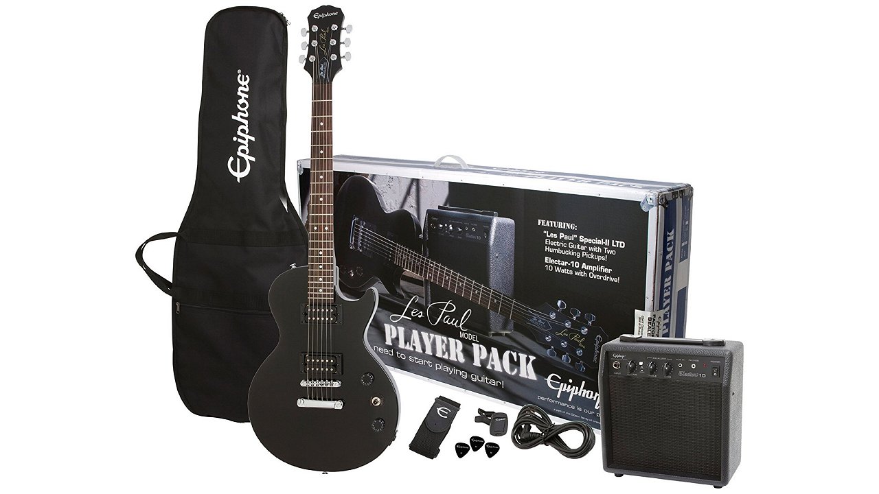 Epiphone Les Paul Electric Guitar Player Package