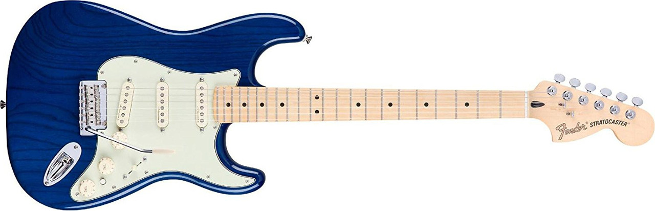 Fender Deluxe Stratocaster Sapphire Blue Transparent