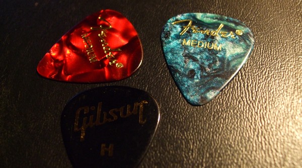 Fender and Gibson Picks