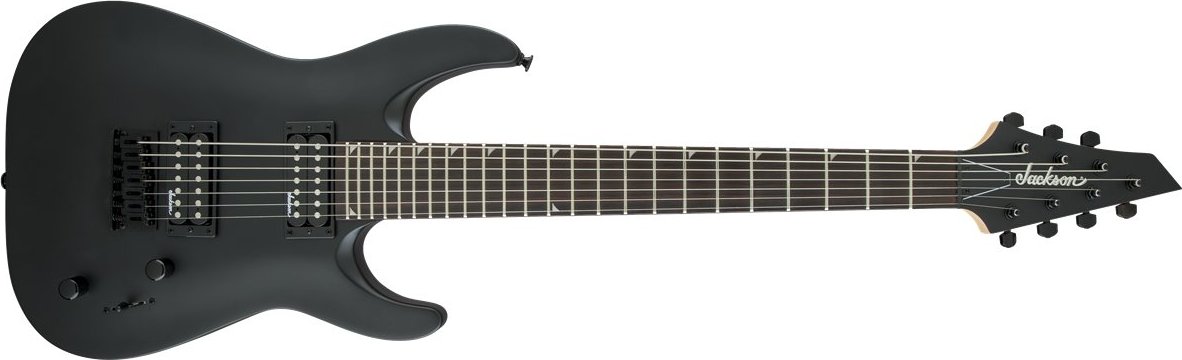 Jackson JS22-7 Dinky - Satin Black