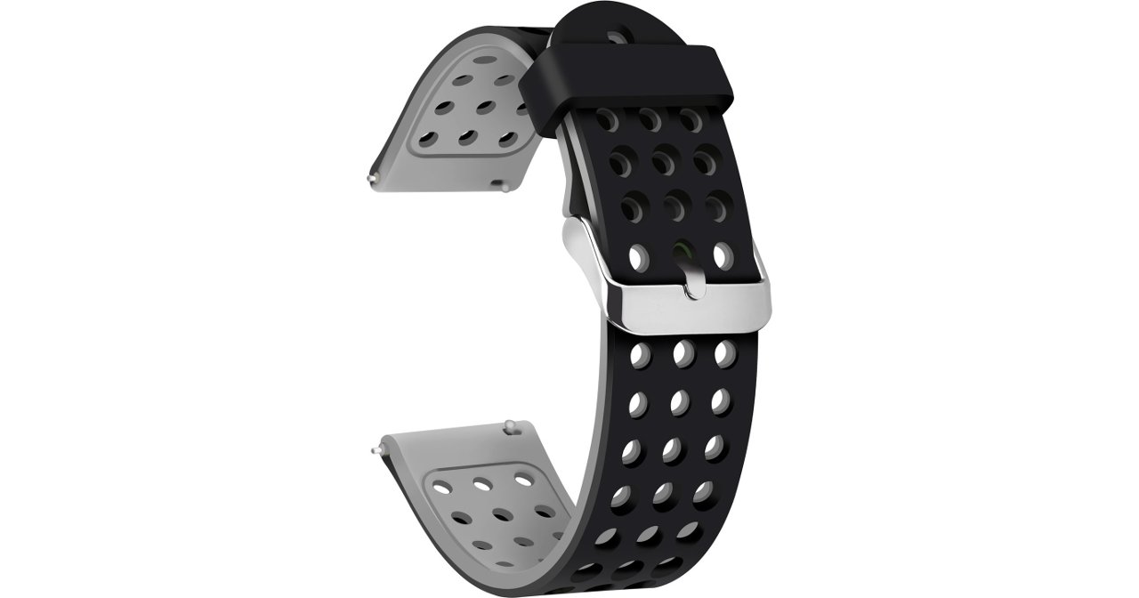 Moretek Quick Release Silicone watch strap