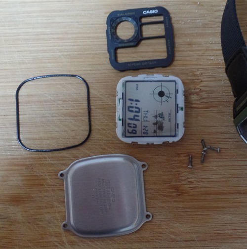 Casio AE1200 taken apart