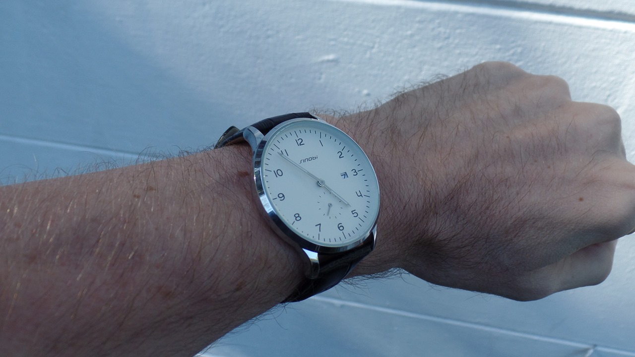 Sinobi 9358 on wrist