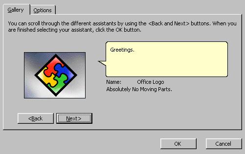 Microsoft Office 97 Assistant - Office Logo