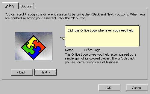 Microsoft Office 97 Assistant - Office Logo