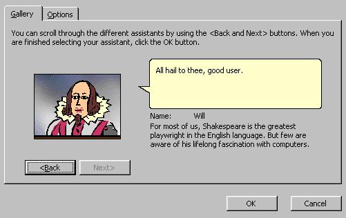 Microsoft Office 97 Assistant - Will