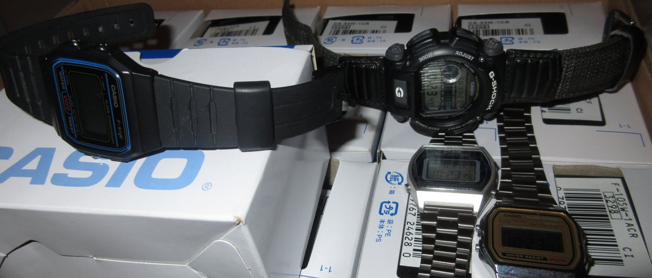 Casio watches