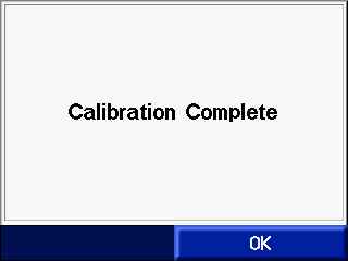 garmin streetpilot c340 screen calibration