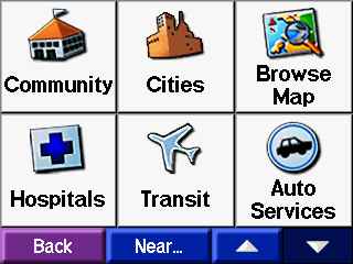 garmin streetpilot c340 browse map