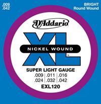 D'Addario EXL120 guitar strings