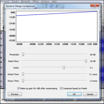 Crazy-stupid compressor settings