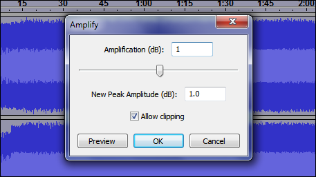 Amplify with clipping
