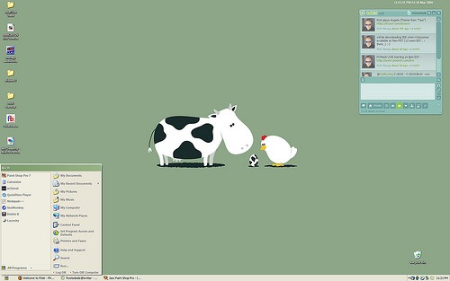 my desktop march 2009